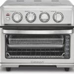 Cuisinart Air Fryer Toaster Oven with Grill, 1800W 8-1 Air Fryer Oven with Bake, Convection Bake, Grill, Broil and Warm Options, Large Capacity, 60-Minute Timer, TOA-70, Stainless Steel