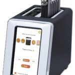 Revolution (Bundle) R180 Connect Touchscreen Smart Toaster + Toastie Press – Choose from 6 Bread Types, 7 Browning Levels, & Toastie Press Mode (Black, 2-Slice)