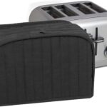 RITZ Premium Universal Four Slice Toaster Cover, 11.25″ x 7.25″ x 10.5″, Polyester and Cotton Quilted, Fingerprint Protector, Super Soft Appliance Cover, Dust Protection (Appliance NOT Included),