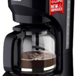 Mueller 12-Cup Drip Coffee Maker – Borosilicate Carafe, Auto-Off, Reusable Filter, Anti-Drip, Keep-Warm Function, Clear Water Level Window Coffee Machine, Kitchen Essentials & Accessories