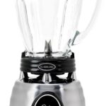 Oster Classic Series Heritage Blender with 6-Cup Glass Jar, 1000W Power, Stainless Steel Countertop Kitchen Blender