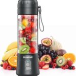 Nuwave Portable Blender for Smoothies and Shakes, 2025 New & Improved, 16 OZ On-The-Go Small Juice MIni with 6 Blades, Rechargeable, BPA-Free, Leak-Proof Lid, for Gym, Kitchen, Office