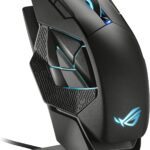 ASUS ROG Spatha X Wireless Gaming Mouse – MMO/MOBA Design, 12 Programmable Buttons, Right-Handed, 168g, Dual-Mode (Wired/2.4GHz), 19K DPI, up to 67Hr Battery, Magnetic Charging Dock, PC/Mac Support