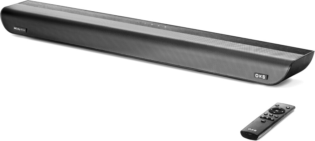 OXS S5 Sound bar for TV with HDMI eARC, Dolby Atmos 3.1.2 Built-in Subwoofer, Center Speaker, Bluetooth & Multi Wired Connection, 5 EQ, 4K HDR Passthrough, 230W, Home Theater Audio Wall Mounted