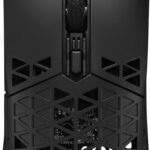 ASUS TUF Gaming M4 Air Lightweight Gaming Mouse | 16,000 dpi sensor, Programmable Buttons, 47g Ultralight Air Shell, IPX6 Water Resistance, TUF Gaming Paracord and Low Friction PTFE Feet, Black