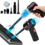 Air Duster – Computer Vacuum Cleaner – for Keyboard Cleaning- Cordless Canned Air- Powerful – Energy-Efficient(Air-01)