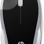 HP Wireless Mouse 200 (Black/Silver, 2HU84AA)