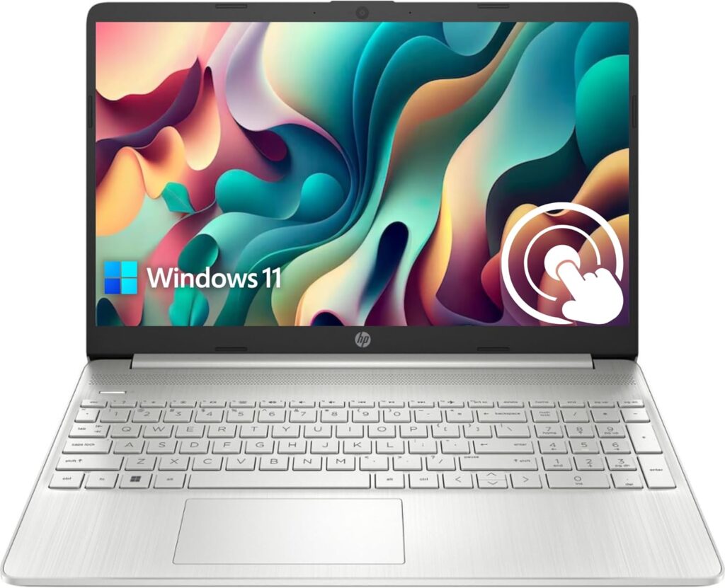 HP Pavilion 15.6″ HD Touchscreen Anti-Glare Laptop, 16GB RAM, 1TB SSD Storage, Intel Core Processor up to 4.1GHz, Up to 11 Hours Long Battery Life, Type-C, HDMI, Windows 11 Home, Silver