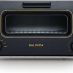 BALMUDA The Toaster | Steam Oven Toaster | 5 Cooking Modes: Sandwich Bread, Artisan Bread, Pizza & Pastry, Oven | Precise Heat Control | Steam Technology | Baking Pan | US Version | Black