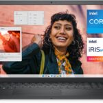 Dell Inspiron 3530 Laptop – 15.6-inch FHD (1920 x 1080) Touchscreen Display, Intel Core i5-1335U, 16GB DDR4 RAM, 512GB SSD, Intel Iris Xe Graphics, Windows 11 Home – Carbon Black