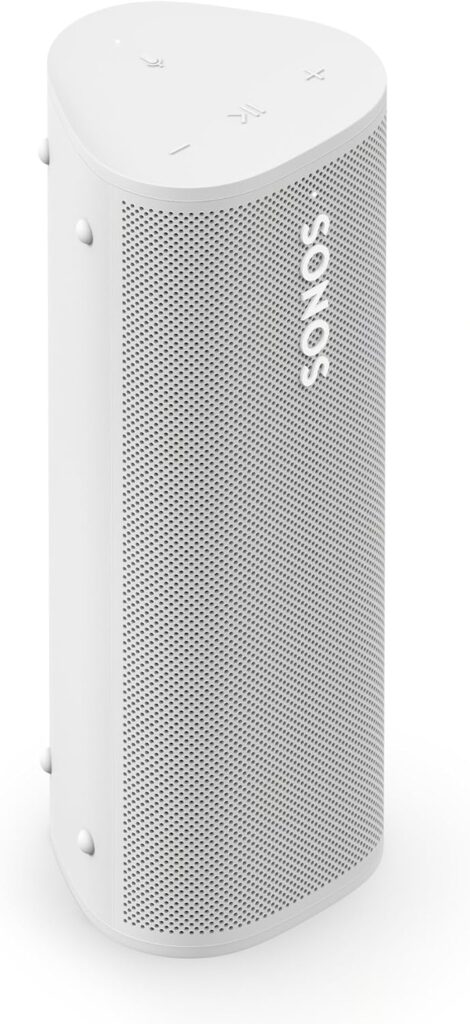 Sonos Roam 2 – White – Portable Waterproof Bluetooth Speaker