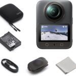 DJI Osmo 360 Standard Combo – Waterproof 8K 360° Action Camera with 1-Inch Sensor, 128GB Built-in Storage, 100-Min 8K Recording, 4K/120fps & 170° Wide-Angle Video, Invisible Selfie Stick Effect