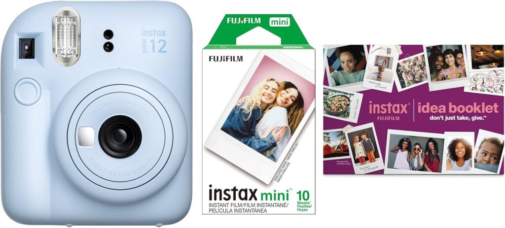 Fujifilm INSTAX MINI 12 Blue Bundle 2025