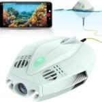 Chasing Dory Underwater Drone – Palm-Sized 1080p Full HD Underwater Drone with Camera for Real Time Viewing, APP Remote Control (Green)
