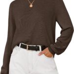 BTFBM Sweaters for Women 2025 Early Fall Fashion Crewneck Long Sleeve Ribbed Knit Oversized Pullover Casual Loose Tops