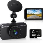 1080P Full HD Dash Camera for Cars, Diamond Lark Dash Cam Front with 32G SD Card, 3”LCD Screen, 170°Wide Angle, Dashboard DashCam with Loop Recording, HDR, Night Vision, G-Sensor, Parking Monitor
