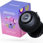 POCOCO Galaxy Star Projector with 2M-Pixel Lens & 5K Discs | Home Planetarium Projector for Relaxation, Study, and Sleep Aid | Includes 2 Films | Ideal Gift