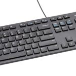 Amazon Basics Wired QWERTY Keyboard, Full-Sized, Black
