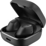 Sennheiser ACCENTUM True Wireless Earbuds – Crystal-Clear Sound with Hybrid ANC, Ergonomic Design, 28-Hour Battery Life, Touch Interface, Black