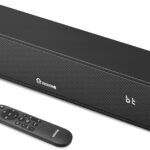 Wohome 2.1 Sound Bar for Smart TV with Built-in Subwoofer, 6 Levels Voice Enhancement, 15 Inches Small TV Soundbar Speakers with Bluetooth 5.3/ARC/Optical/AUX/USB Connection, 3 EQ Modes, Wall Mount