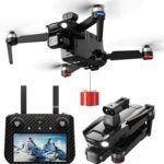 50%CODE Bingchat Upgraded Professional Drones with Camera for Adults 4K HD, 3 Axis Gimbal EIS, 360° Obstacle Avoidance, Payload Release, Tablet Touch Screen Controller, Up to 5 Miles Range, 84 Minutes Long Batteries, Time-lapse, Follow Me, Rainproof, GPS Safe Height Auto Return