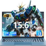 SGIN 15.6 Inch Laptop Computer, Win 11 Laptops with 16GB RAM 1024GB SSD, Core i3 CPU(Up to 3.9GHz), Backlit Keyboard, 53.2WH Battery, WiFi 6, IPS FHD Display, 180° Viewing, HDMI, Type-C