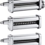 Pasta Maker Attachments Set for all KitchenAid Stand Mixer, including Pasta Sheet Roller, Spaghetti Cutter, Fettuccine Cutter by Nevku