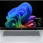 HP OmniBook 5 16 inch Next Gen AI PC, 2K Touchscreen, Snapdragon X Plus X1P-42-100, 16 GB RAM, 512 GB SSD, Qualcomm Adreno GPU, Windows 11 Home, Copilot+ PC, Glacier Silver, 16-fb0000nr