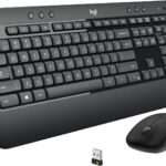 Logitech MK540 Advanced Wireless Keyboard and Mouse Combo for Windows, 2.4 GHz Unifying USB-Receiver, Multimedia Hotkeys, 3-Year Battery Life, for PC, Laptop