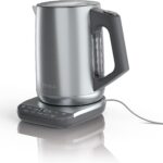 Ninja KT200 Precision Temperature Electric Kettle, 1500 watts, BPA Free, Stainless, 7-Cup Capacity, Hold Temp Setting, Silver