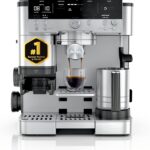 Ninja Luxe Café 3-in-1 Espresso, Drip Coffee and Cold Brew Machine | Intergrated Coffee Grinder, Milk Frother, Assisted Tamper & Built-In Espresso Accessory Storage | Stainless Steel | ES601