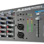 Alesis MultiMix 10 Wireless – 10-Channel Rackmount Audio Mixer With Bluetooth, 4 Jack / XLR High-Headroom Inputs, 2 Band EQ per Channel & Aux Sends