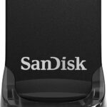 SanDisk 512GB Ultra Fit USB 3.2 Gen 1 Flash Drive – Up to 400MB/s, Plug-and-Stay Design – SDCZ430-512G-GAM46, Black