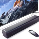 Sound Bar for Smart TV, Sound Bar, Bluetooth Soundbar for TV, 50W Surround Sound Speakers, with Optical/AUX/USB, for Surround Sound System for TV/PC/Gaming/Projectors