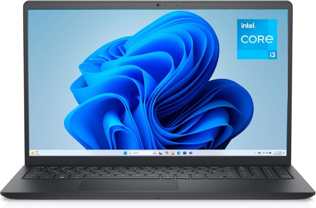 Dell Inspiron 3530 Laptop – 15.6-inch FHD (1920×1080) Display, Intel Core i3-1305U Processor, 8GB DDR4 RAM, 512GB SSD, Intel UHD Graphics, Windows 11 Home, Onsite Service – Carbon Black