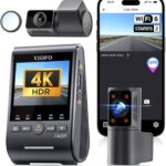 VIOFO A329S 4K 3 Channel Dash Cam, 4K Front + 2K Cabin Fisheye (210°) + 2K Rear, Power Saving Parking Mode, Wi-Fi 6 App Control, All-Channel STARVIS 2 Sensors, Supports up to 4TB SSD Storage