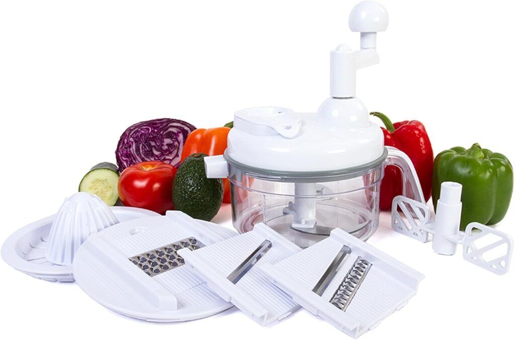 7 in 1 Food Chopper – As Seen on TV Manual Food Processor