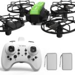 LE-IDEA Detachable Drone with Fun Competitive Mode, IDEA9 Mini Drone with Headless Mode 360° Flips, RC Quadcopter With 2 Batteries, Assembling Educational Aircraft Easy to fly for Beginners