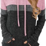 Lylinan Womens Cozy Textured Sweaters Fall Fashion Hoodies Trendy Outfits S-XXL