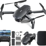 Brushless Motor Drone with Camera for Adults 4K UHD Long Range FPV Video,5G Transmission,120°FOV 90°Adjustable Lens,2Batteries,Carrying Case,Optical Positioning,Easy for Beginner,Under249G