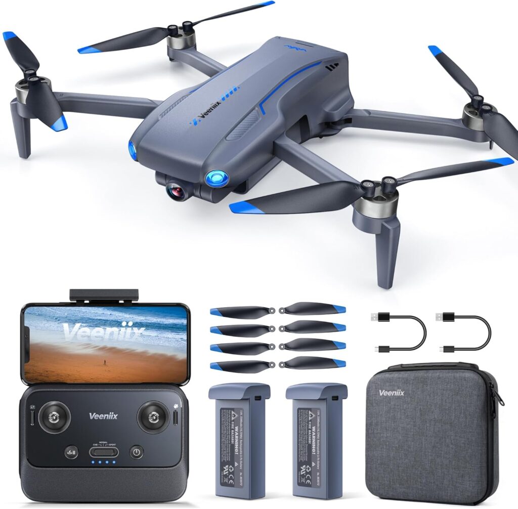 V11MINI SE Drones with Camera for Adults 4K UHD,Under 249g,70 Mins Flight Time,9842FT Long Range,Auto Return,Lightweight and Foldable Drone for Adults,Beginner,Upgraded Mini Drone with TOF GPS