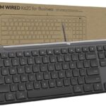 Logitech Signature Slim Wired K620 for Business, Full-Size Keyboard, USB-C Plug-and-Play, Laptop-Style, Scissor Keys, Windows/Mac/Chrome/PC/laptops – Graphite