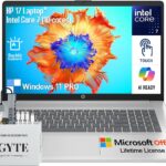 HP 17 Touchscreen Laptop Computer, 17.3″ HD+ Touch Screen Business Laptop, Intel Core 7 (Faster Than i7-1355U), 64GB RAM 2TB SSD+512GB Docking Set, Windows 11 Pro, Backlit Keyboard, 10-Key Number Pad