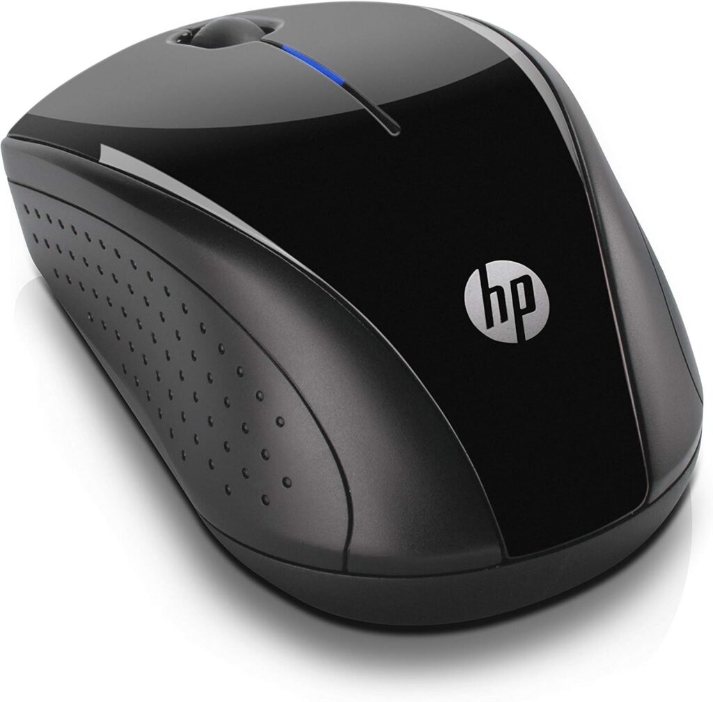 HP x3000 Wireless Mouse, Contoured Comfort, USB Wireless Micro-receiver, 3-Buttons with Scroll Wheel, works with Windows 8,10,11, MacOS, Chrome OS (2C3M3AA#ABA)