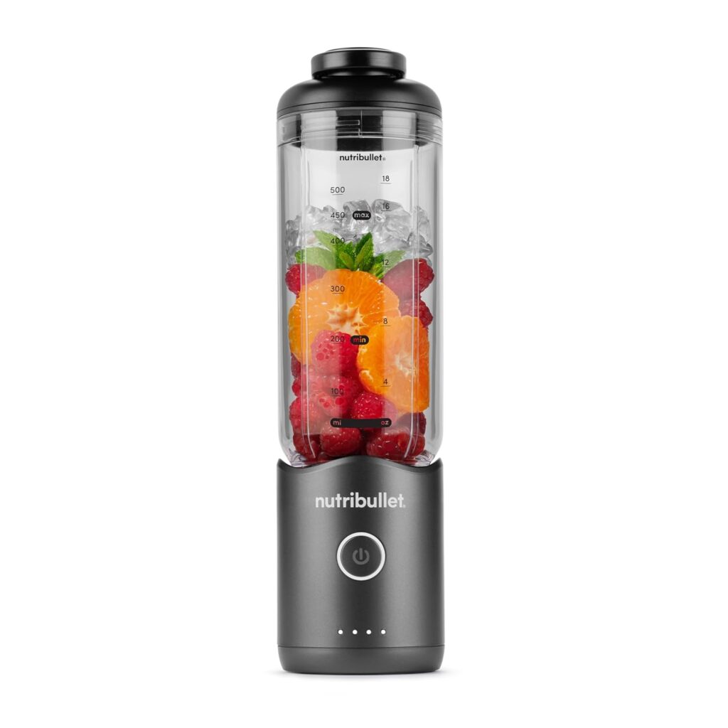 nutribullet Flex portable blender NBPB50200, Gunmetal Gray