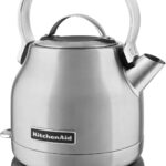 KitchenAid KEK1222SX 1.25-Liter Electric Kettle – Brushed Stainless Steel, Small