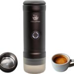 MiiCoffee Eon Portable Espresso Machine, Travel Coffee Maker with Self-Heating and USB-C Charging (Grey)
