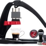 Flair Espresso Maker – Classic with Pressure Kit: Manual Lever Espresso Machine with Stainless Steel Tamper, Pressure Gauge and Carrying Case