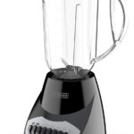 BLACK+DECKER 10-Speed Countertop Blender, BL2010BP, 6-Cup Plastic Jar, Dishwasher-Safe, Stainless Steel, Suction Feet