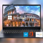 Lenovo IdeaPad 15.6″ HD Anti-Glare w/ 1 Year Microsoft 365, 12GB RAM, 384GB SSD, Windows 11 Pro, Up to 9.5 Hours Battery Life, Intel Processor, WiFi 6, HDMI, USB-C, SD Card Reader, w/WOWPC USB